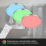 Kruhová - BRILO 3679-118 RGB-CCT LED stropní svítidlo, pr. 45,5 cm, 24W, 2700 lm, chrom - BRILO - foto 6