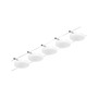 Sady - P 94426 LED lankový systém DiscLED základní sada 5x4,5W 3000K 230/12V matný chrom/chrom - PAULMANN - foto 6