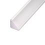 Rohové profily - LED profil R6W bílý rohový 16*16 - foto 6