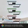 Hranatá - BRILO 3753015 RGB CCT LED stropní svítidlo, 64 cm, 40 W, 3600 lm, černá (starý kód: BRILO 3753-015) - BRILO - foto 6