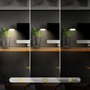 Stolní lampy pracovní - BRILO 7585015 Megg lampička na psací stůl – 12W, 800lm, LED, stmívatelné, dotykový vypínač, teplá bílá, černá - BRILO - foto 6