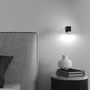 Bodová - M C039WL-L3B3K Nástěnné svítidlo Mirax 3000K 3W teplá bílá 150lm černý kov s LED zdrojem - MAYTONI - foto 6