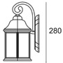 Nástěnná - IMPR 341244 Deko-Light nástěnné přisazené svítidlo Saiph 220-240V AC/50-60Hz E27 1x max. 60,00 W 170 černá - foto 6