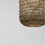 Válec - NV 9586507 Závěsné svítidlo GRIFFIN sušený vodní hyacint černý kabel E27 12W 230V IP20 bez žárovky - NOVA LUCE - foto 6