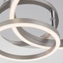 Kruhová - BRI 3222-018 LED stropní svítidlo, 39 cm, 30 W, hliník-chrom - BRILONER - foto 6