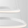 Kruhová - NV 9357061 Závěsné svítidlo ARIES bílý hliník a akryl LED 48W 230V 3000K IP20 stmívatelné - NOVA LUCE - foto 6