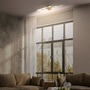 Podélná - BRILO 3952035 Tinka stropní svítidlo 78x16 cm - 21W, 2400lm, LED, teplá bílá, černá/dřevo - BRILO - foto 6