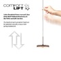 Vícečetná - LD 13141-39 LED závěsné svítidlo PLATA, písková barva, 3-ramenné, stmívatelné, Comfort Lift, krokově stmívatelné, 3000K - JUST LIGHT - foto 6