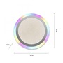 Kruhová - LD 15411-21 CYBA LED stropní svítidlo ploché 45x45cm, kruhové, bílé, stmívatelné, hra barev, CCT LED panel RGB+2700-5000K - LEUCHTEN DIREKT / JUST LIGHT - foto 6