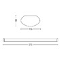 Hranatá - PH 31246/31/P0 LED Softline SVÍTIDLO NÁSTĚNNÉ LED 24W 2200lm 2700K, bílá 57cm - PHILIPS (915005683902) - foto 6