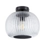 Kruhová - P 71146 LED stropní svítidlo Ruya IP44 E27 230V max. 60W sklo/černá mat - PAULMANN - foto 6