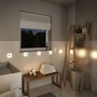 Zapuštěná - P 78400 LumiTiles LED dlaždice čtvercová IP44 100x10mm 12V 0,8W stmívatelné 2700K bílá umělá hmota/hliník - PAULMANN - foto 6