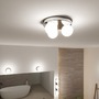 Kruhová - P 71062 Selection Bathroom stropní svítidlo Gove IP44 G9 230V max. 3x20W chrom/satén - PAULMANN - foto 6