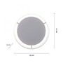 Kruhová - LD 15392-60 RITUS LED stropní svítidlo, matná mosaz, kruhové pr.60cm, stmívatelné, Switchmo, teplá bílá krokově stmívatelné 3000K - LEUCHTEN DIREKT / JUST LIGHT - foto 6