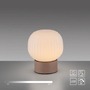 Stolní lampy dekorační - LD 15175-39 LED stolní lampa NAMI, písková barva, dotykové ovládání, paměťová funkce, opálové sklo s rýhováním, 3000K - JUST LIGHT - foto 6
