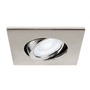 Pro zapuštěná svítidla - LA 1007186 UNIVERSAL DOWNLIGHT kryt pro downlight IP20, výkyvný, hranatý, hliník - BIG WHITE (SLV) - foto 6