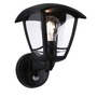 Nástěnná - P 94647 Venkovní nástěnné svítidlo Classic Curved pohybové čidlo IP44 hranaté 164x180mm max. 12W 230V černá umělá hmota - PAULMANN - foto 6