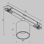 Lištové Magnetic Maytoni Exility - M TR132-4-7W-DS-W Svítidlo pro kolejnicový systém Alfa S 2700–6000K 7W nastavitelná bílá bílý hliník stmívatelné Bluetooth Exility - MAYTONI - foto 6