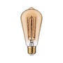 E27 - P 29241 Rustic Shine Standard 230V LED žárovka E27 Filament I-Form 4,2W 1800K stmívatelné zlatá - PAULMANN - foto 6