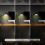 Stolní lampy pracovní - BRILO 7585015 Megg lampička na psací stůl – 12W, 800lm, LED, stmívatelné, dotykový vypínač, teplá bílá, černá - BRILO - foto 6