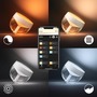 SmartHome Paul Neuhaus - PH 8719514264465 Hue LED White and Color Ambiance Bluetooth Stolní lampa Iris 8719514264465 8,1W 570lm 2000-6500K RGB IP20 bílá - PHILIPS (929002376101) - foto 6