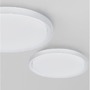 Kruhová - NV 9053591 Stropní svítidlo TROY kov a akrylový difuzor matná bílá LED 40W 230V 3000K IP20 stmívatelné - NOVA LUCE - foto 6