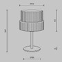 Stolní lampy dekorační - M MOD496TL-L12BZK Stolní lampa Scala 3000K 12W MOD496TL-L12BZK - MAYTONI - foto 6