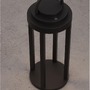 Na baterie - NV 9492700 Venkovní stolní lampa MOCHA antracitový hliník a čiré sklo LED 2W 3000K 5V DC 96st. IP54 - NOVA LUCE - foto 6