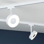 Svítidla - P 94891 URail LED lištový spot Circle samostatné svítidlo 5W 3000K stmívatelné 230V bílá - PAULMANN - foto 6
