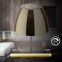 Stolní lampy dekorační - BRILO 7522017 Serina LED bezdrátová stolní lampička IP44, stmívatelná, dotykový vypínač, zlatá - BRILO - foto 6