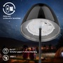 Stolní lampy dekorační - BRILO 7522018 Serina LED bezdrátová stolní lampička IP44, stmívatelná, dotykový vypínač, černá/chrom - BRILO - foto 6