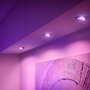 Kruhová - PH 8720169318854 Hue WACA Centura podhledové LED svítidlo 3x GU10 5,7W 350lm 2000-6500K RGB kulaté IP20 hliník - PHILIPS - foto 6