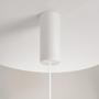 Dekorativní - M MOD154PL-L6W3K Závěsné svítidlo Reflex 3000K 14W teplá bílá bílý kov/akrylát design - MAYTONI - foto 6