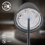 Stolní lampy dekorační - BRILO 7510015 Calida 3 v 1 RGBW stolní lampička na baterie IP44, stmívatelné, dotykový vypínač, antracit - BRILO - foto 6