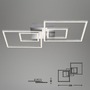 Hranatá - BRI 3132018 LED rám 65,6 cm 2x14,5W 1500lm chrom (starý kód: BRI 3132-018) - BRILONER - foto 6