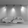 Lištové Magnetic Maytoni Exility - M TR005-4-2X12W-DS-B Stropní svítidlo Elti Duo 24W nastavitelná bílá 1735lm černý hliník stmívatelné Exility - MAYTONI - foto 6