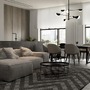 Dekorativní - M MOD126PL-08B Lustr Mollis 8xG9 224W černý kov akrylát designový - MAYTONI - foto 6