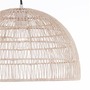 Polokoule - NV 9586446 Závěsné svítidlo MELODY přírodní ratan černý kabel E27 1x12W IP20 bez žárovky - NOVA LUCE - foto 6