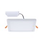 Koupelnová - P 93053 LED vestavné svítidlo Areo VariFit IP44 3-krokové-stmívatelné 175x175mm 13W 3.000K bílá - PAULMANN - foto 6
