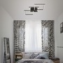Hranatá - BRILO 3217-015 LED stropní svítidlo, 76,3 cm, 30 W, černá - BRILO - foto 6
