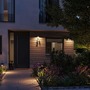 Nástěnná - P 94714 LED venkovní nástěnné svítidlo Smart Home Zigbee Capea pohybové čidlo neláká hmyz IP44 96x153mm CCT 6W 230V 98° antracit - PAULMANN - foto 6