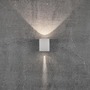 Nástěnná - NOR 49711001 Venkovní nástěnné svítidlo Canto Kubi 2 2x6W LED bílá čirá - NORDLUX - foto 6