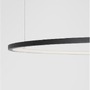 Kruhová - NV 9345609 Závěsné svítidlo TARQUIN černý hliník a akryl LED 58W 230V 3000K IP20 stmívatelné - NOVA LUCE - foto 6