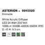 Plafoniéry - NV 9910020 Stropní svítidlo ASTERION bílý akrylový difuzor LED 2x24W 230V 3000K-4000K-5500K IP20 stmívatelné - NOVA LUCE - foto 6