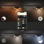 SmartHome Paul Neuhaus - PH 50609/30/P7 Hue LED White and Color Ambiance Stropní bodové svítidlo Philips Centris BT 50609/30/P7 34W + 3x5,7W, 3550lm, 2000K-6500K, RGB, IP20, černé - PHILIPS HUE (915005928201) - foto 6
