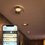 Koupelnová - PH 8720169318014 Hue WA Adore koupelnové zápustné LED svítidlo SET 3x5W 400lm 2200-6500K IP44 lesklý chrom + ovladač - PHILIPS - foto 6