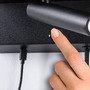 Dekorativní - P 71107 LED nástěnné svítidlo 3-krokové-stmívatelné Jerik USB C 3000K 230V 2,4W stmívatelné černá mat - PAULMANN - foto 6