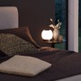 Na stůl - BRILO 7439-015 LED bateriové stolní svítidlo, pr.16 cm, LED modul, 3W, 350 lm, černá - BRILO - foto 6
