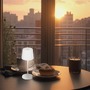 Na stůl - BRILO 7423016 LED nabíjecí stolní lampa 26 cm 2,6W 150lm bílé - BRILO - foto 6