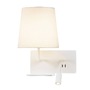 Dekorativní - LA 1003459 SOMNILA FLEX vnitřní nástěnné svítidlo LED 3000K, bílá, verze vlevo vč. USB přípojky - BIG WHITE (SLV) - foto 6
